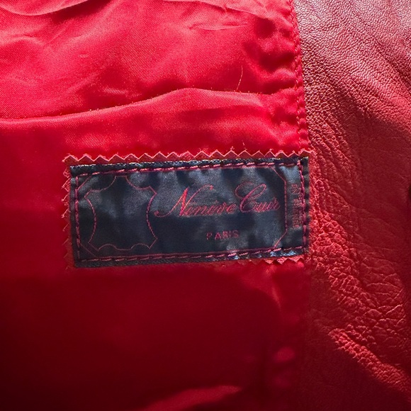 Vintage 80’s Made in France Leather and Suede Jacket - Picture 2 of 4